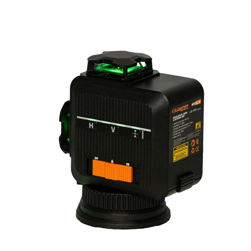 nivelador láser a batería 360° Lüsqtoff NV3L-9