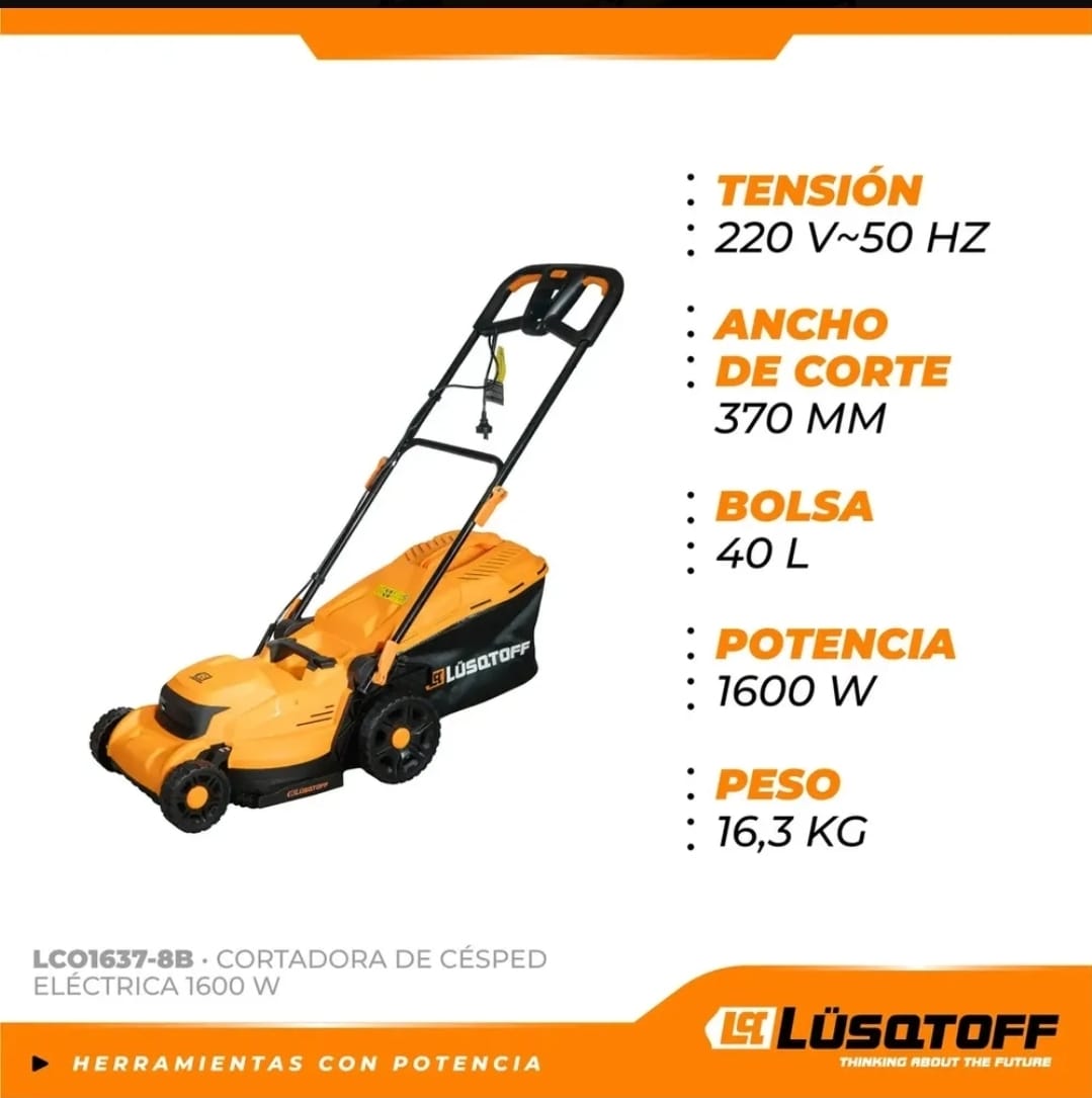 Cortadora de césped Lüsqtoff LCO-1640B