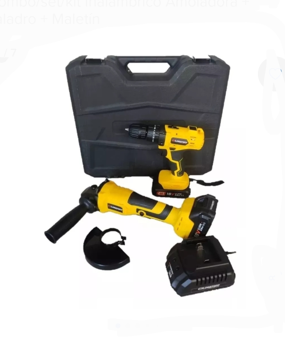 SET DE HERRAMIENTAS A BATERIA 18V ATG18-7 Lüsqtoff ATG18-7