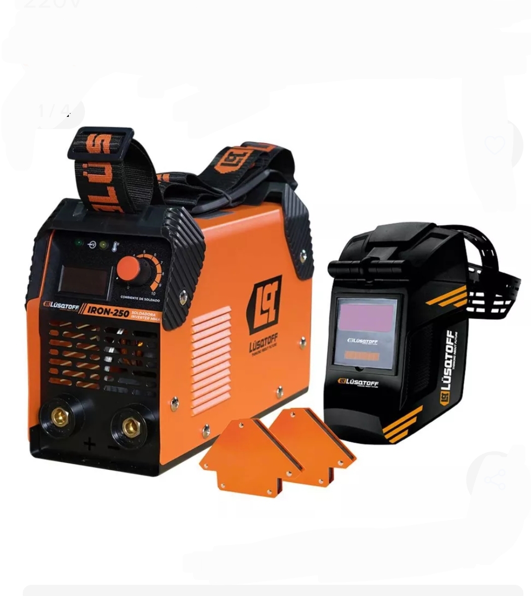 SUPER KIT SOLDADOR IRON 250 Lüsqtoff MEGA IRON 250