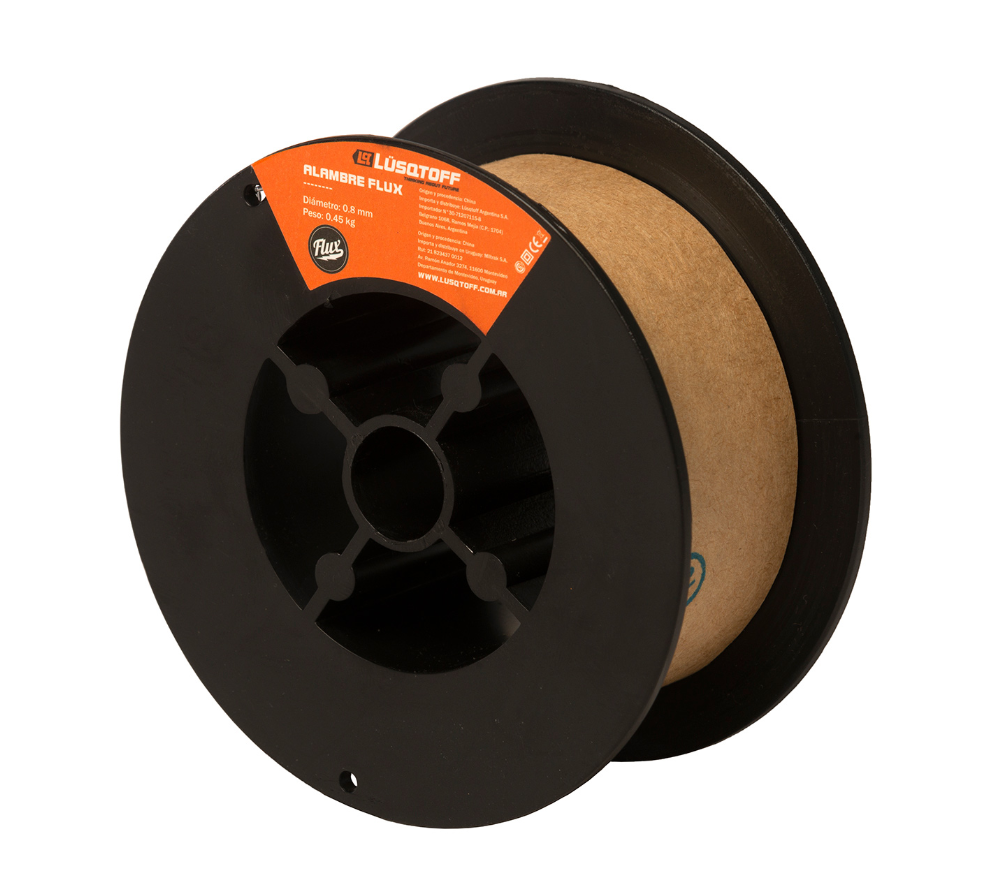 ROLLO ALAMBRE PARA SOLDAR FLUX 1 KILO 08mm LQFLUX081 Lüsqtoff LQFLUX081