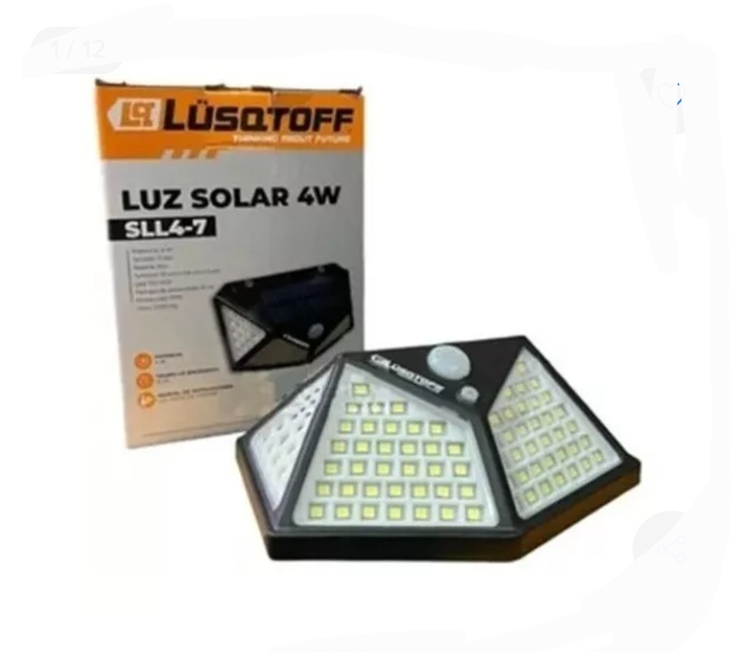 LUZ SOLAR 4W SLL-7 Lüsqtoff SLL4-7