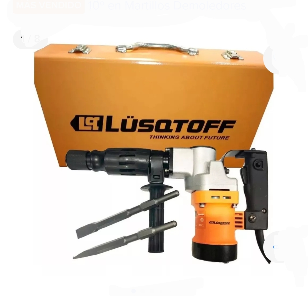 MARTILLO DEMOLEDOR 220W LQ-810 Lüsqtoff LQ-810