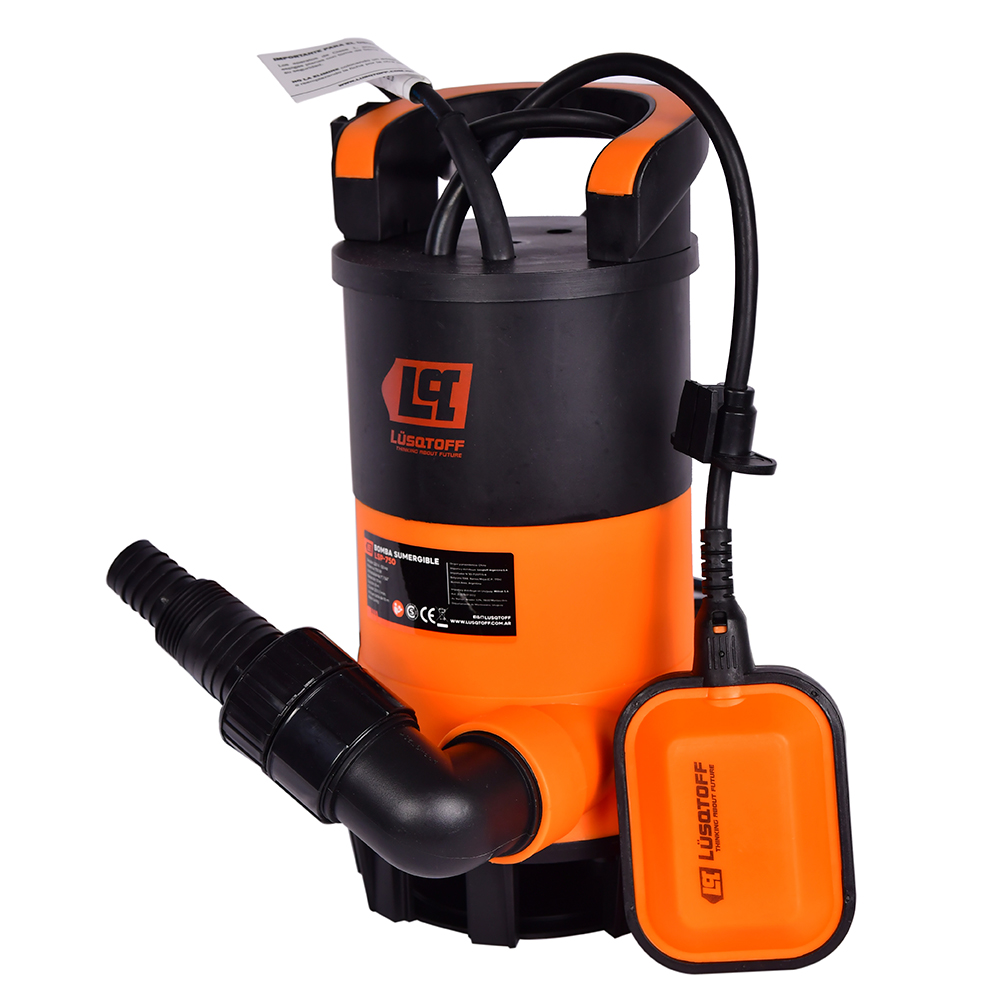 BOMBA SUMERGIBLE 3 EN 1 750W LSP 750 Lüsqtoff LSP-750