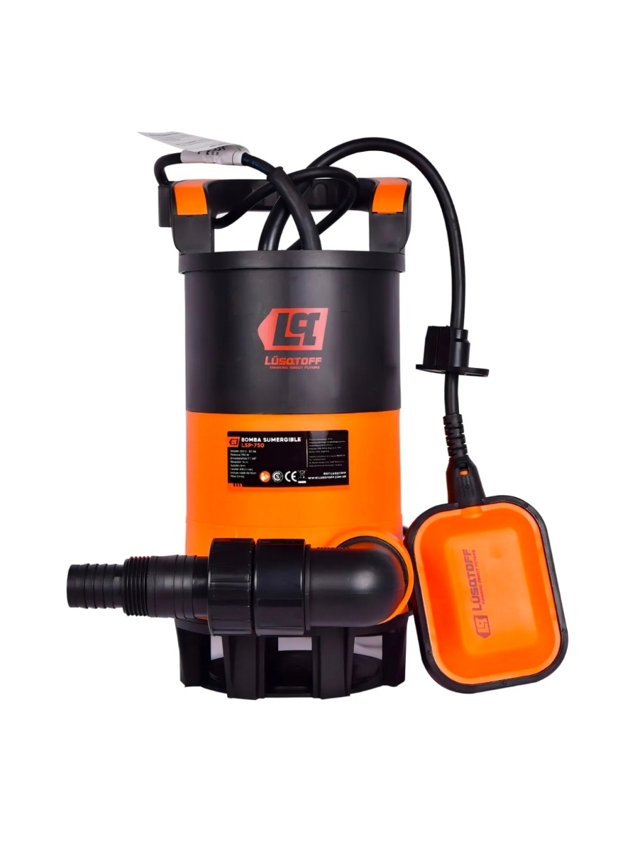BOMBA SUMERGIBLE 3 EN 1 750W LSP 750 Lüsqtoff LSP-750