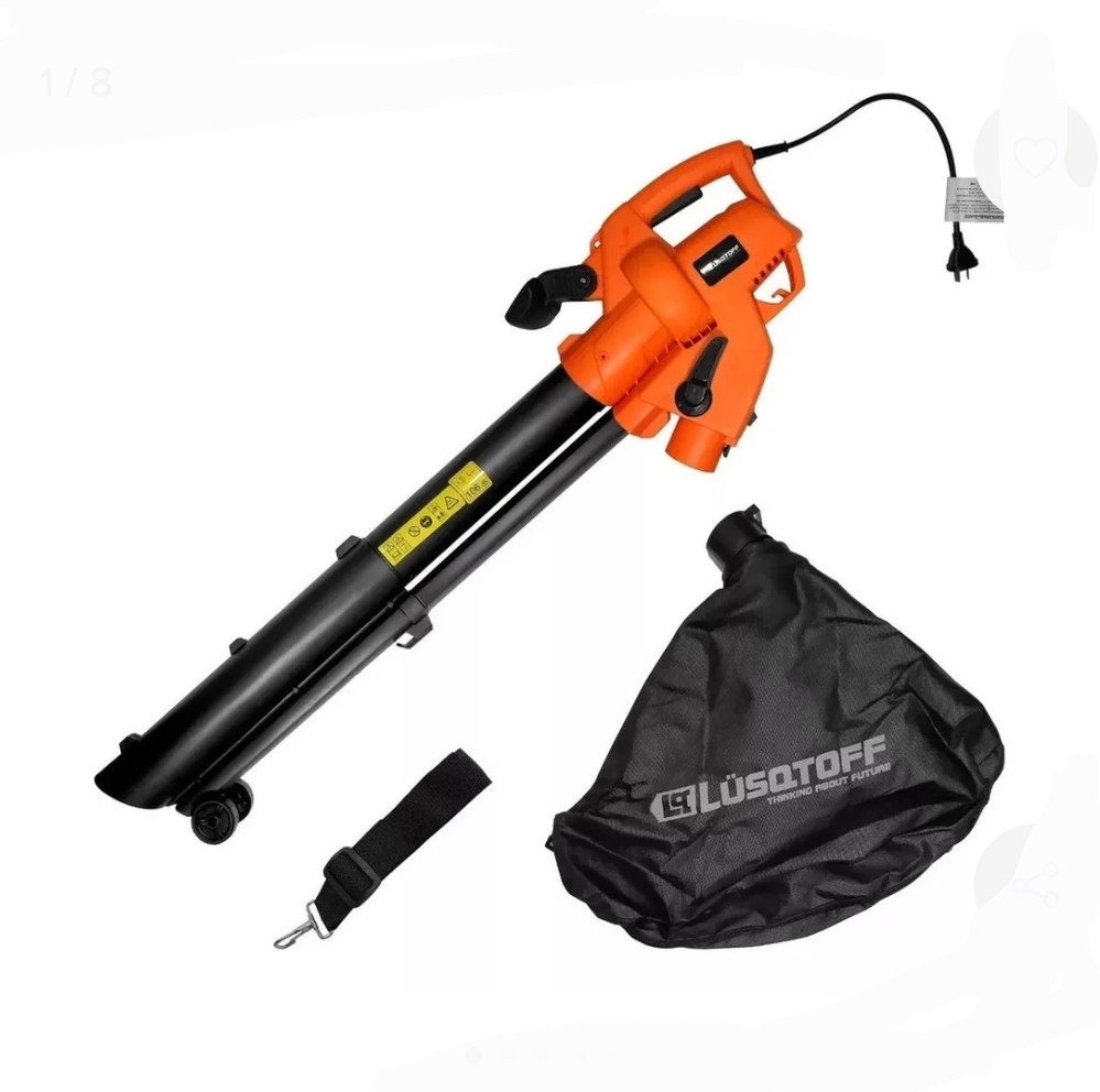 SOPLADORA ASPIRADORA TRITURADORA 2.400w CON BOLSA Lüsqtoff SPL 2400