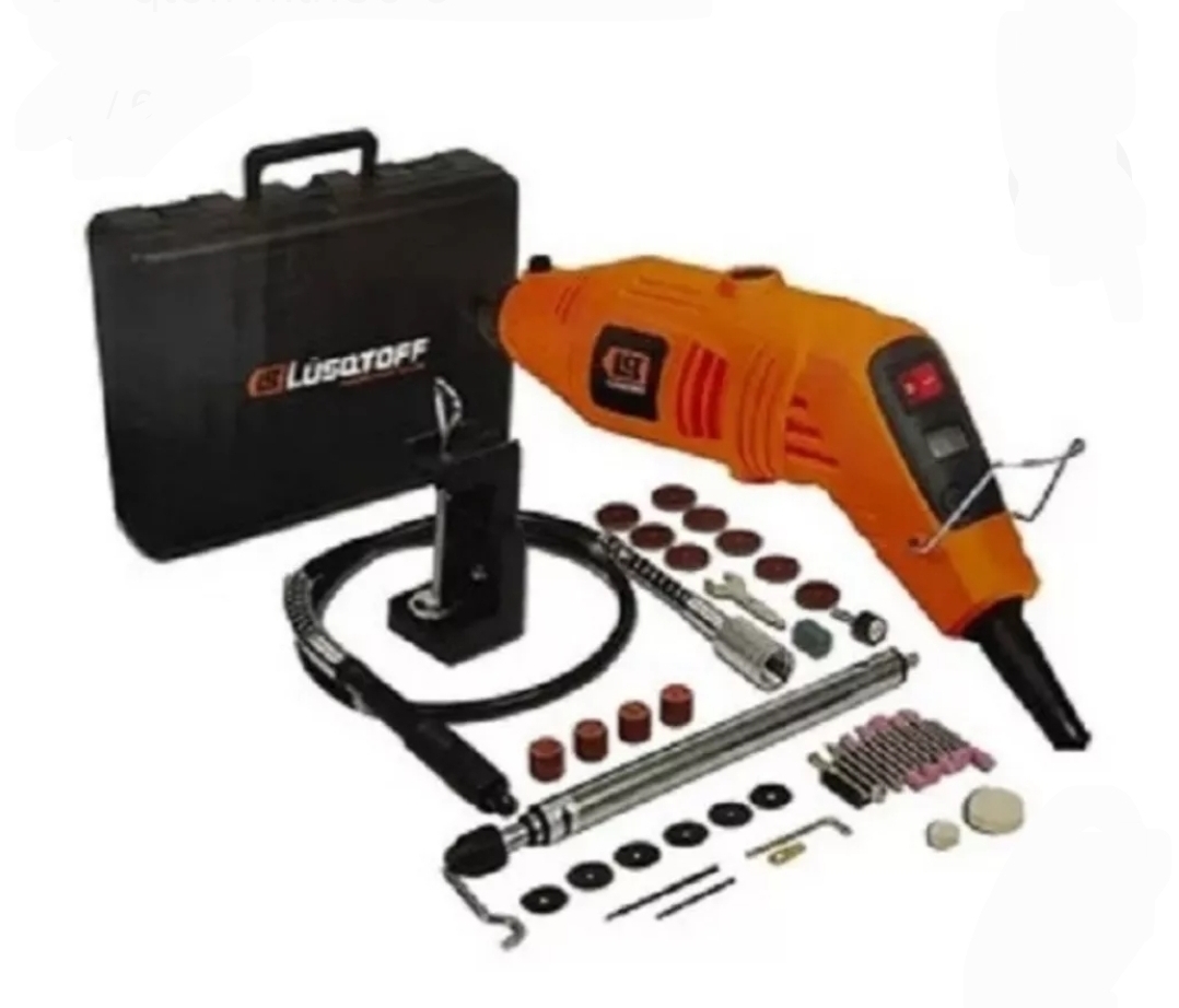 MINI TORNO 150w CON ACCESORIOS EN MALETIN Lüsqtoff MTL 150-9