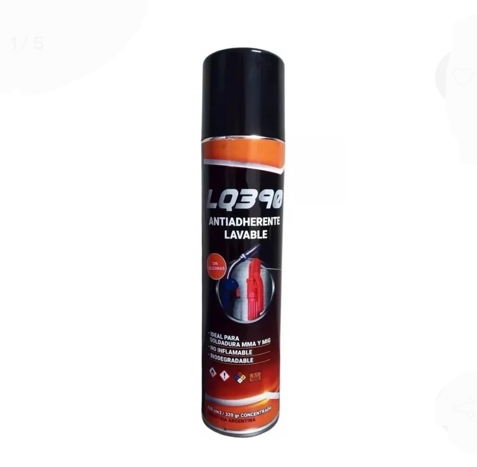 ANTIADERENTE EN AEROSOL MIG/MMA Lüsqtoff LQ390