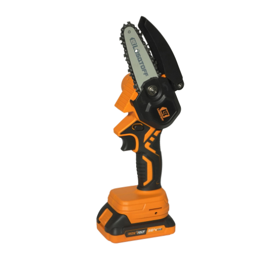  MINI ELECTROSIERRA A BATERIA 18V 2.0Ah ESPADA 5 PULGADAS Lüsqtoff MML40-9BK