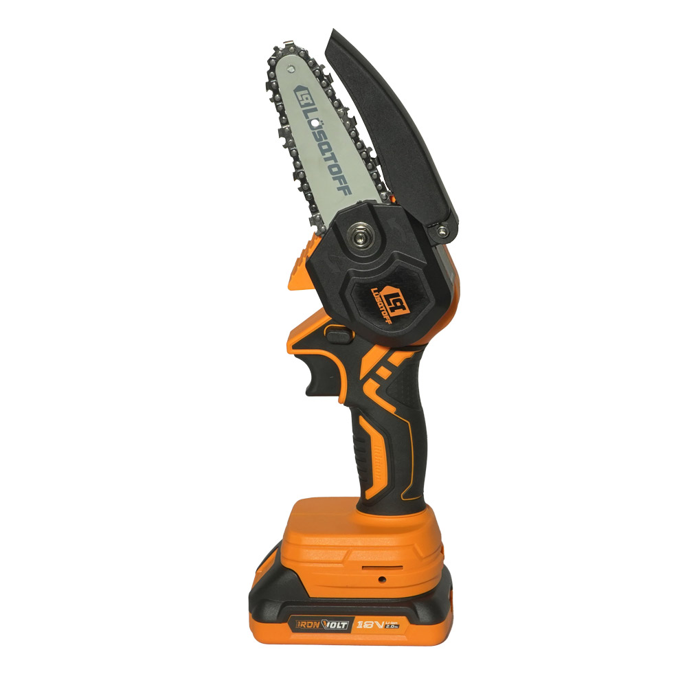  MINI ELECTROSIERRA A BATERIA 18V 2.0Ah ESPADA 5 PULGADAS Lüsqtoff MML40-9BK