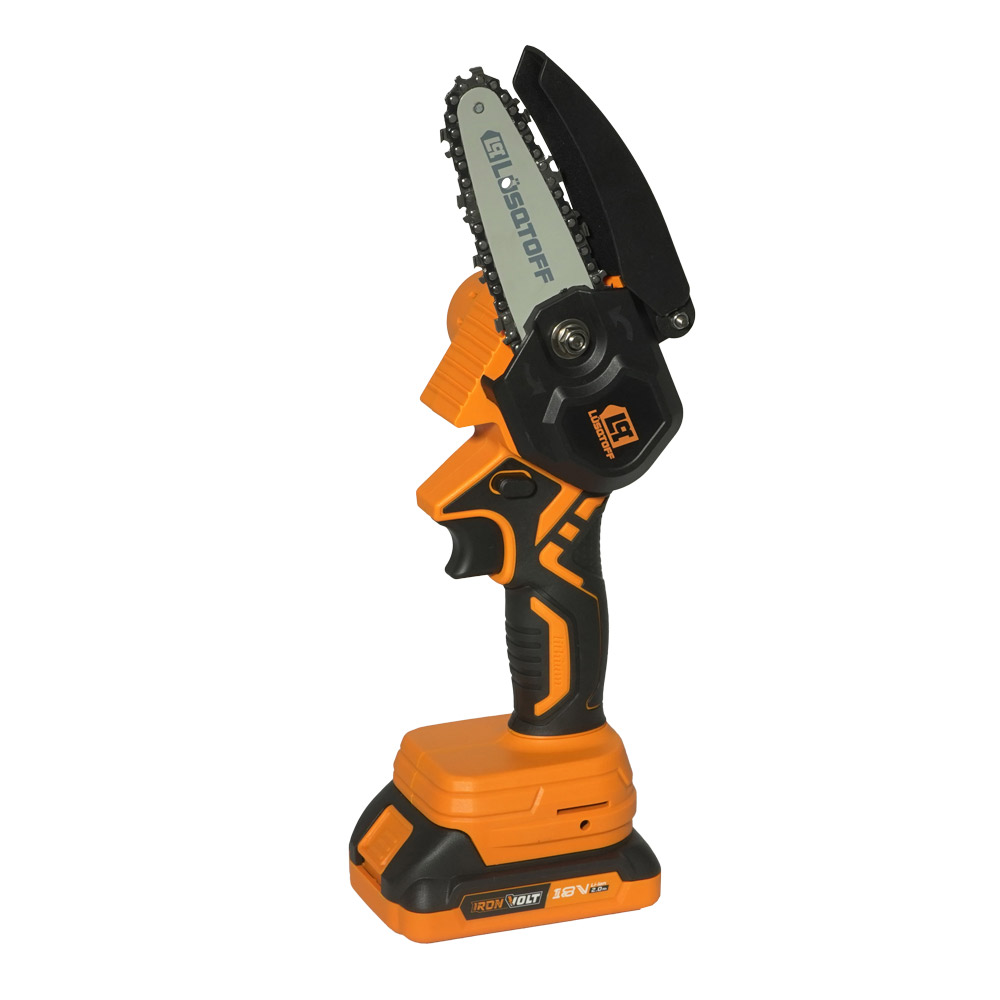  MINI ELECTROSIERRA A BATERIA 18V 2.0Ah ESPADA 5 PULGADAS Lüsqtoff MML40-9BK