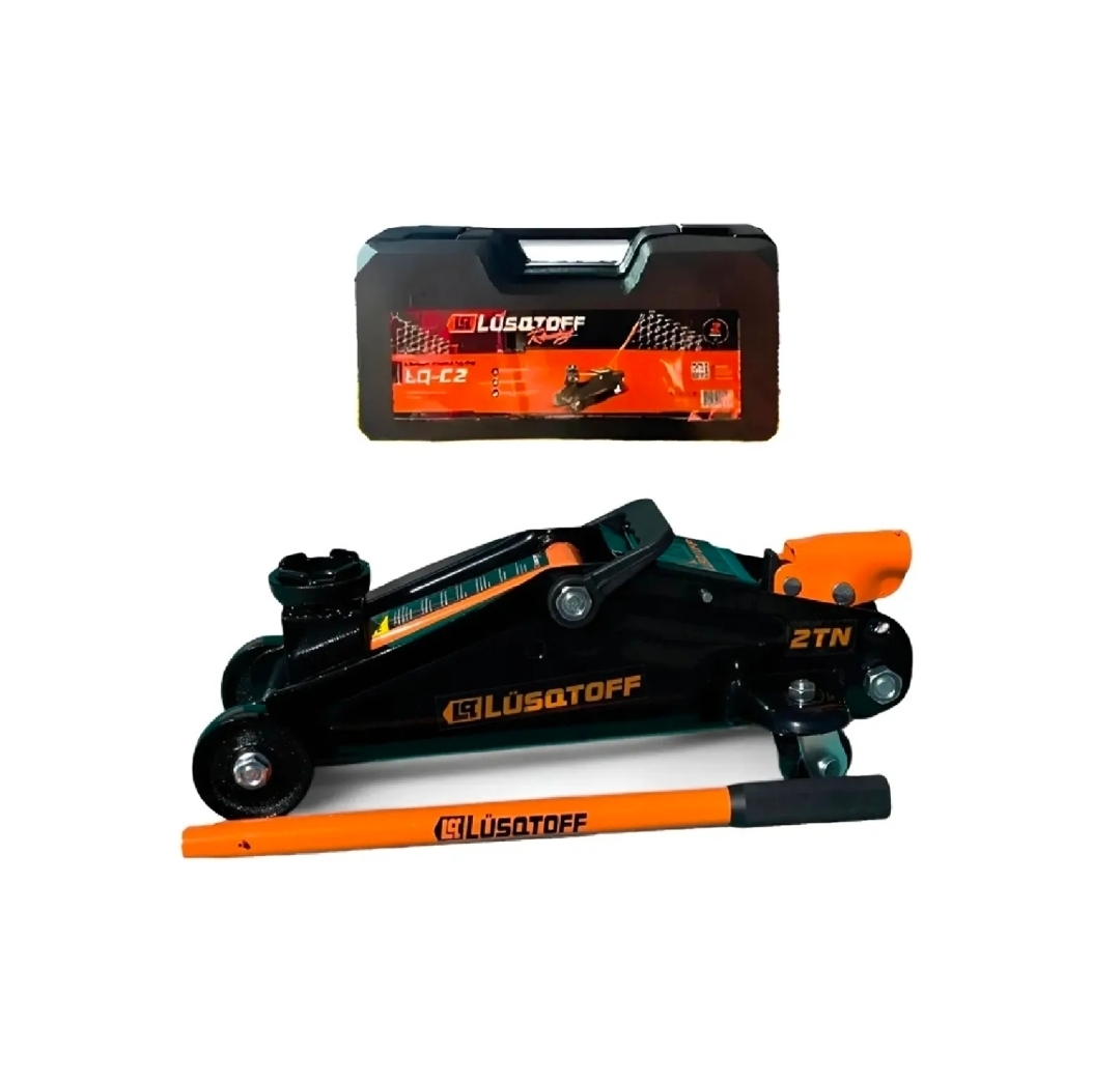 CRIQUET HIDRAULICO CARRITO 2 TONELADAS CON MALETIN LQ-C2 Lüsqtoff LQ-C2