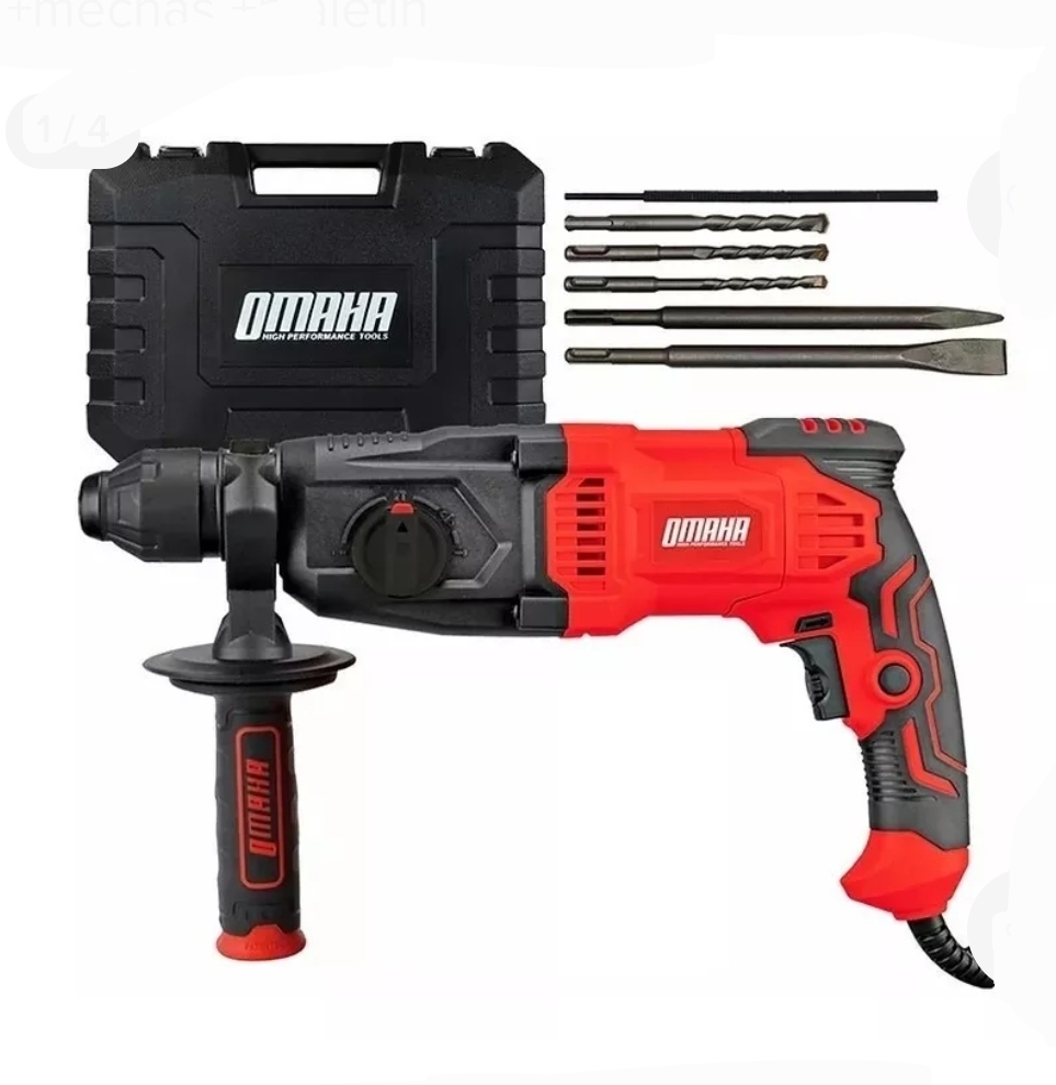 ROTOMARTILLO SDS PLUS 26MM 1050W Omaha RM-26PLUS