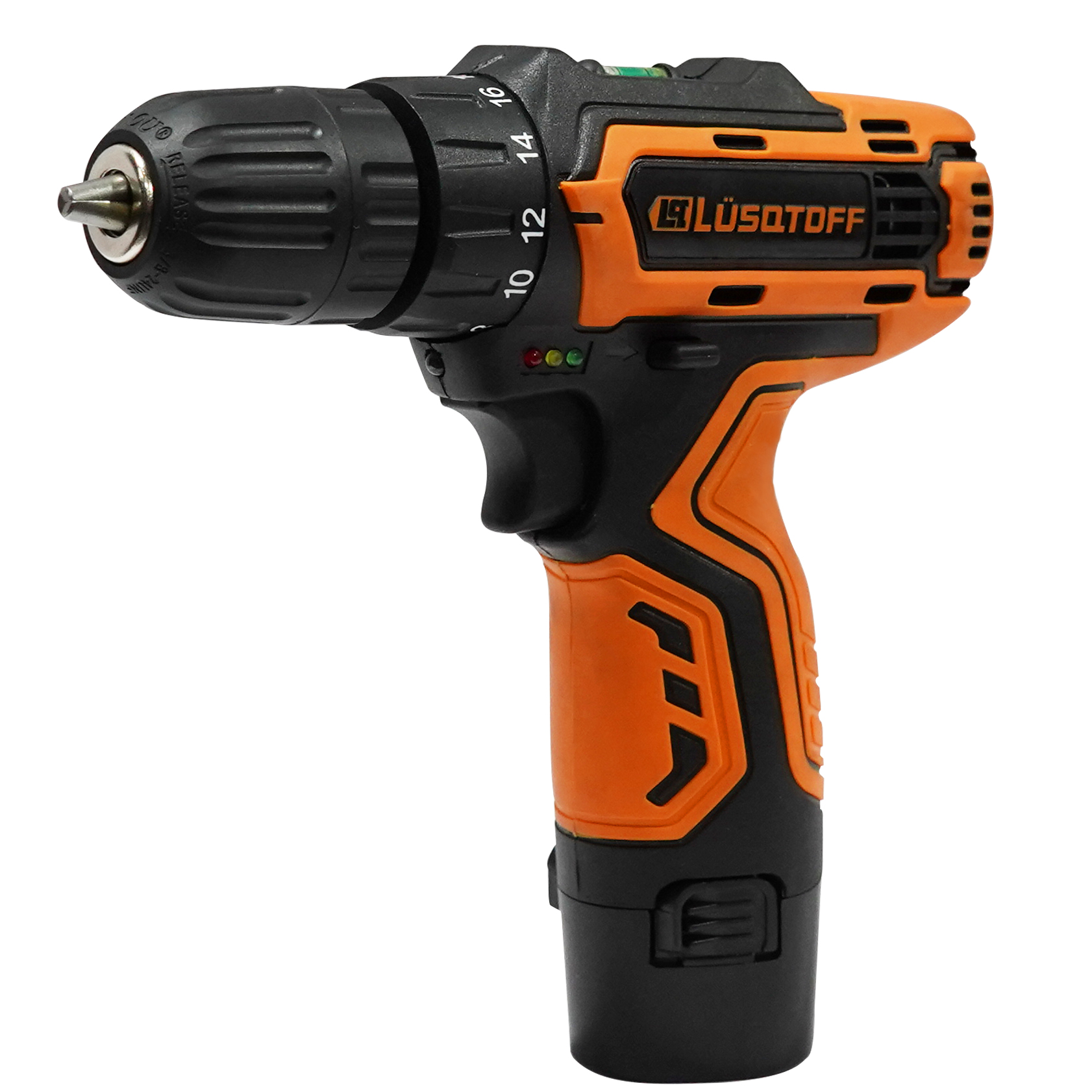 TALADRO ATORNILLADOR INALAMBRICO 12v 10mm TIL23-8KB Lüsqtoff TIL-23-8KB