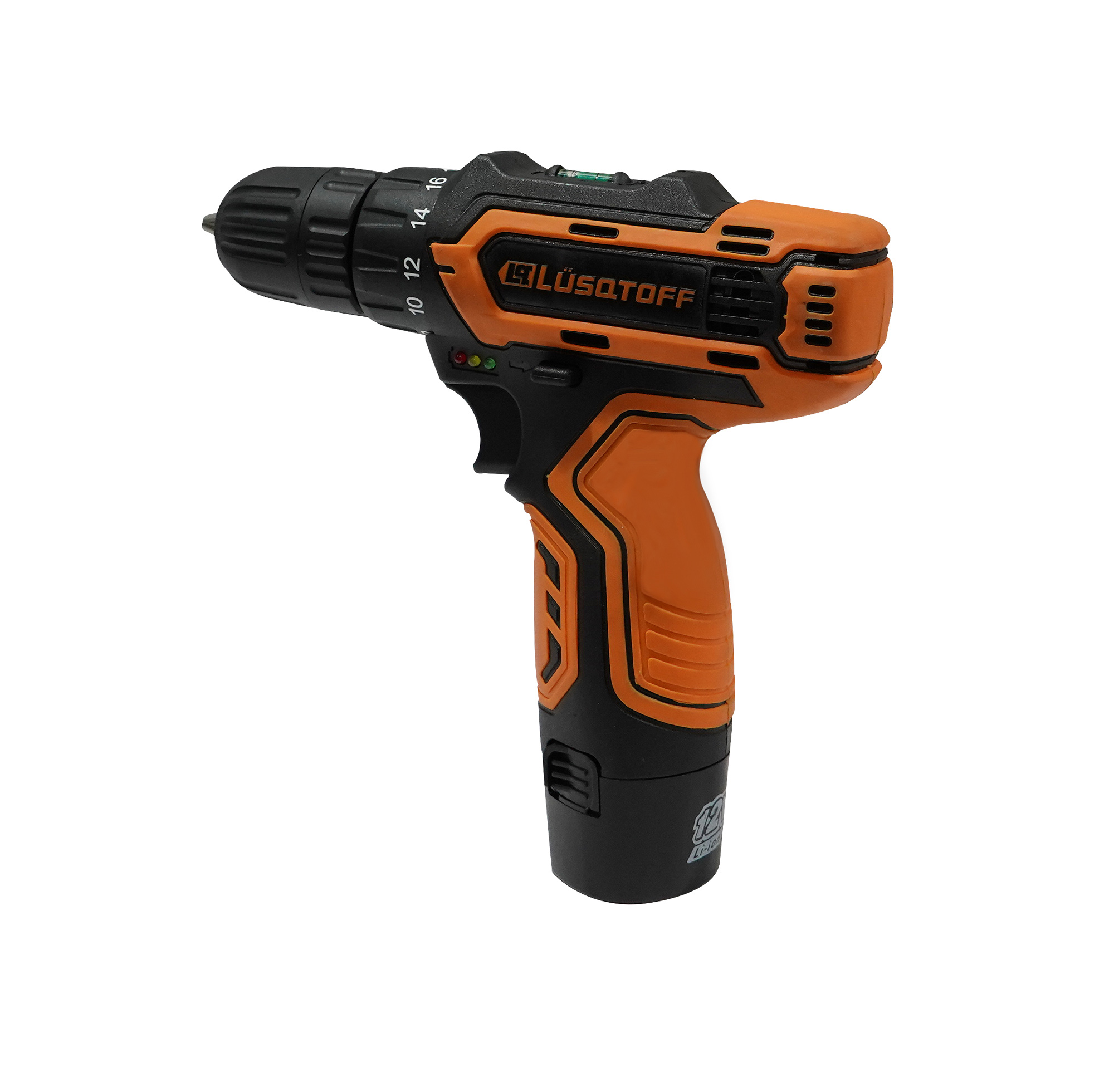 TALADRO ATORNILLADOR INALAMBRICO 12v 10mm TIL23-8KB Lüsqtoff TIL-23-8KB