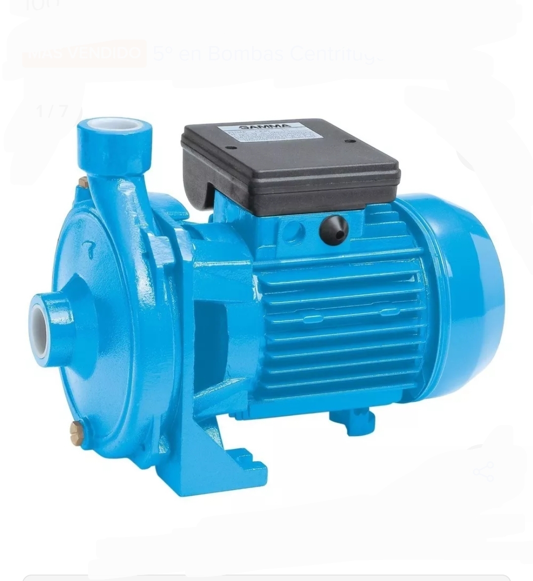 BOMBA DE AGUA CENTRIFUGA 1HP  Gamma EMG 98 -1HP