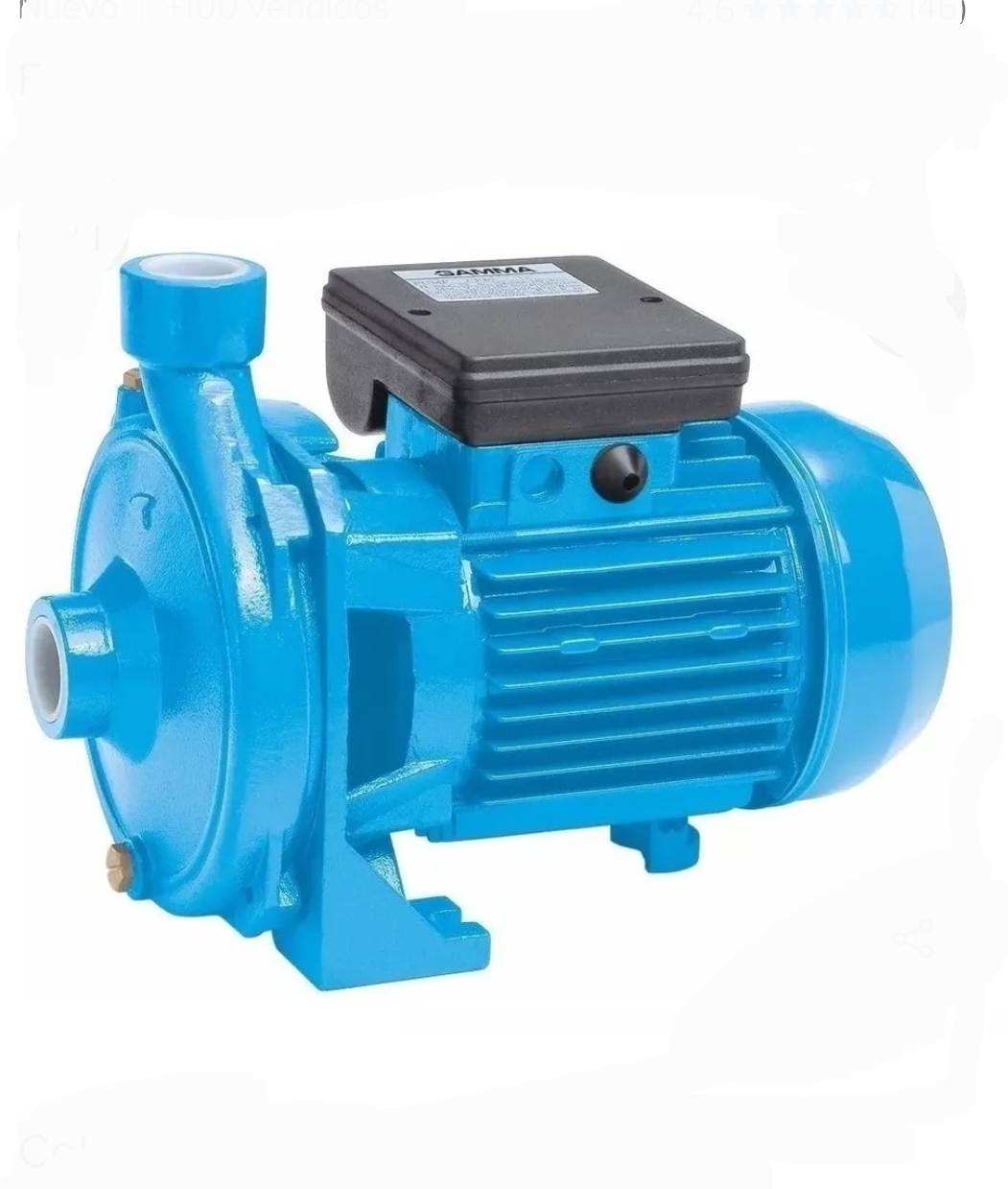 BOMBA DE AGUA CENTRIFUGA 3/4 HP Gamma CP 80-3/4HP