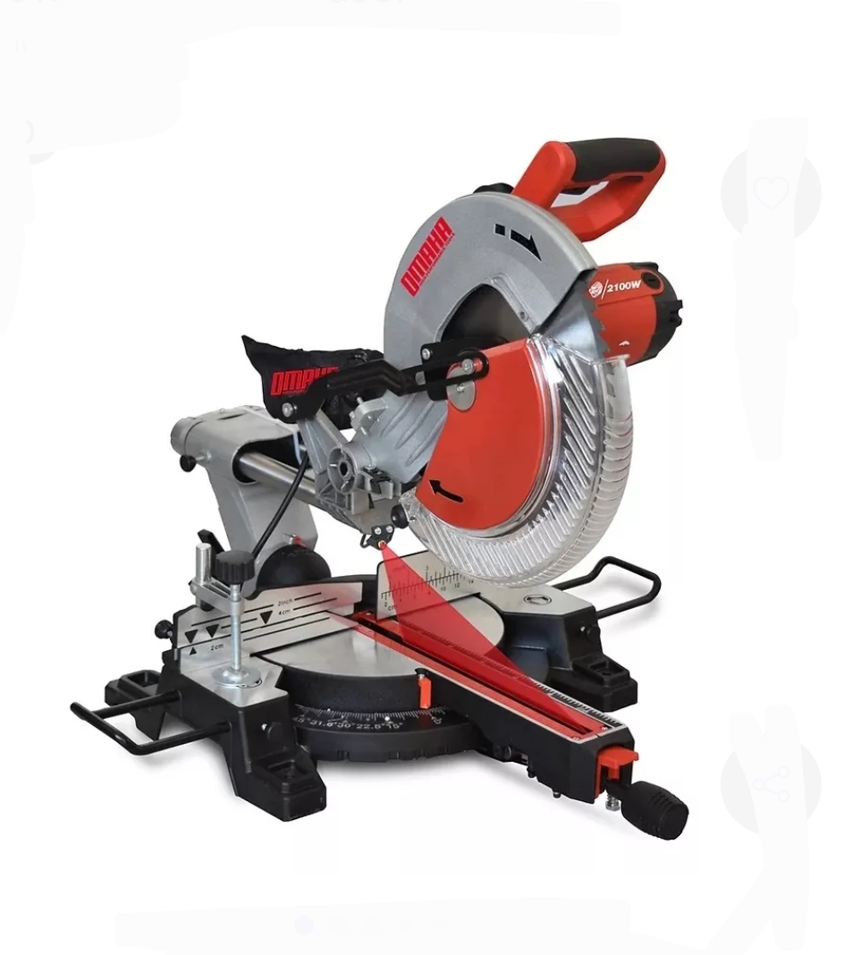 SIERRA INGLETADORA TELESCOPICA 12 PULGADAS 2.100 W VERSION PROFESIONAL Omaha SI-12T