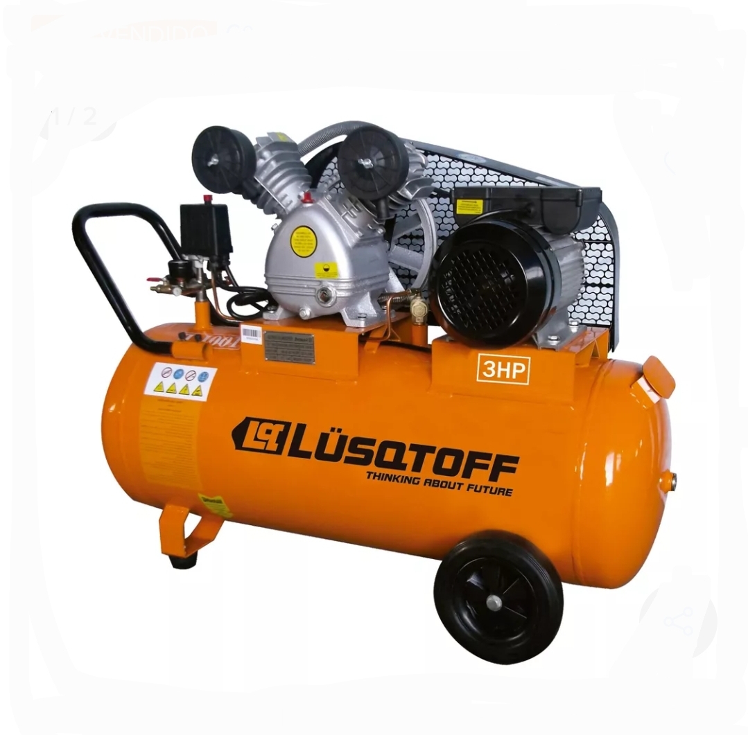 COMPRESOR DE AIRE 100 LITROS A CORREA Lc-30100  Lüsqtoff Lc-30100