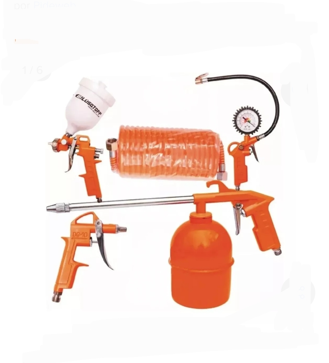 KIT 5 PIEZAS PARA COMPRESOR AA-5000K Lüsqtoff AA-5000K