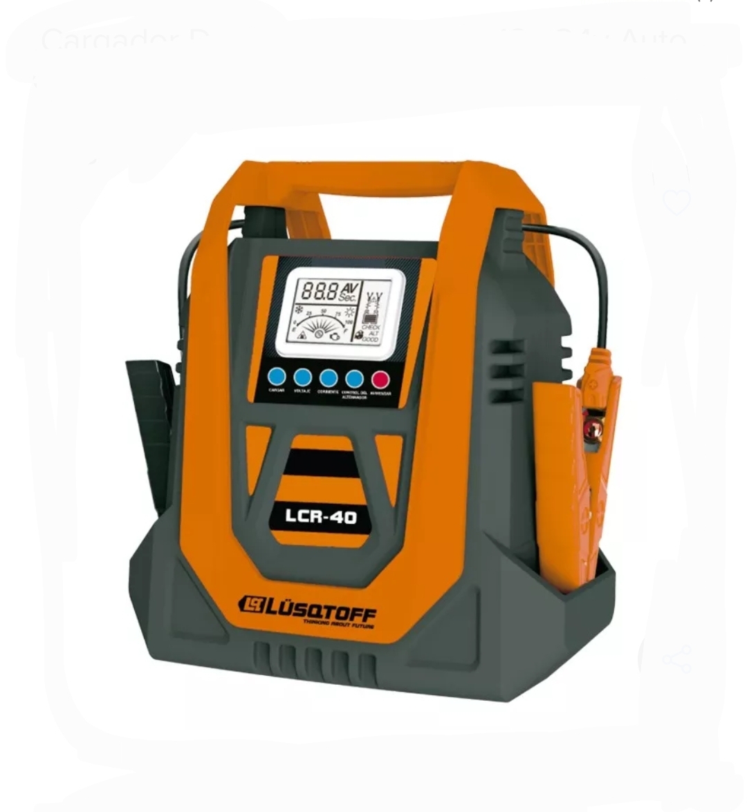 CARGADOR DE BATERIAS INTELIGENTE 40amp 12/24V  Lüsqtoff LCR-40