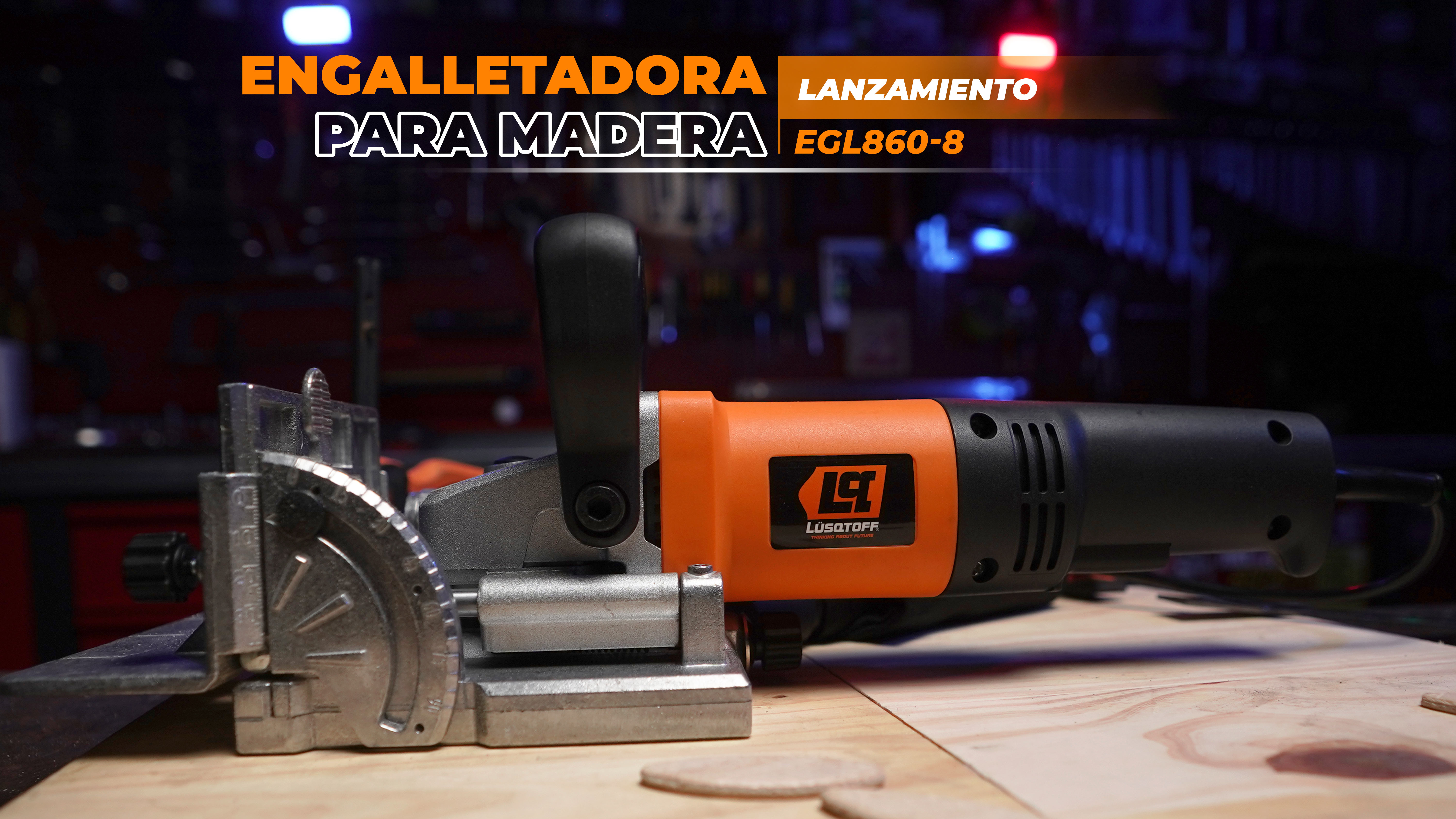 ENGALLETADORA RANULADORA FRESADORA 860w Lüsqtoff EGL860-8