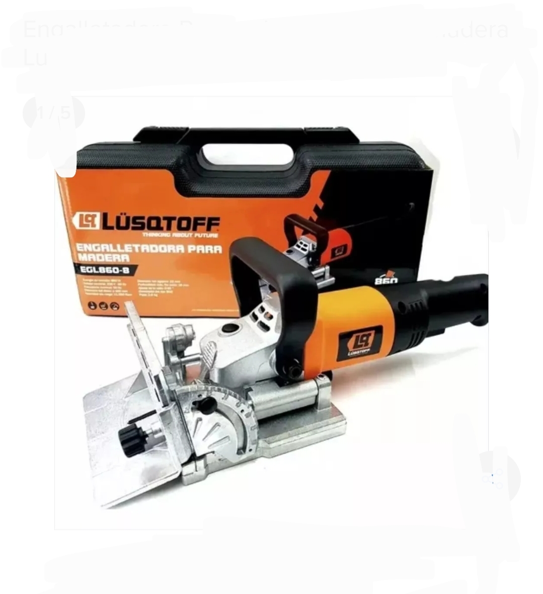 ENGALLETADORA RANULADORA FRESADORA 860w Lüsqtoff EGL860-8