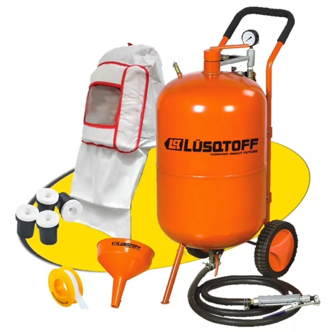ARENADORA NEUMATICA PORTATIL 75 LITROS APL125-8 Lüsqtoff APL125-8