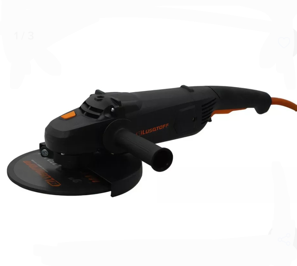 AMOLADORA ANGULAR 9 2.200W BLACK SERIES Lüsqtoff AML2200-9