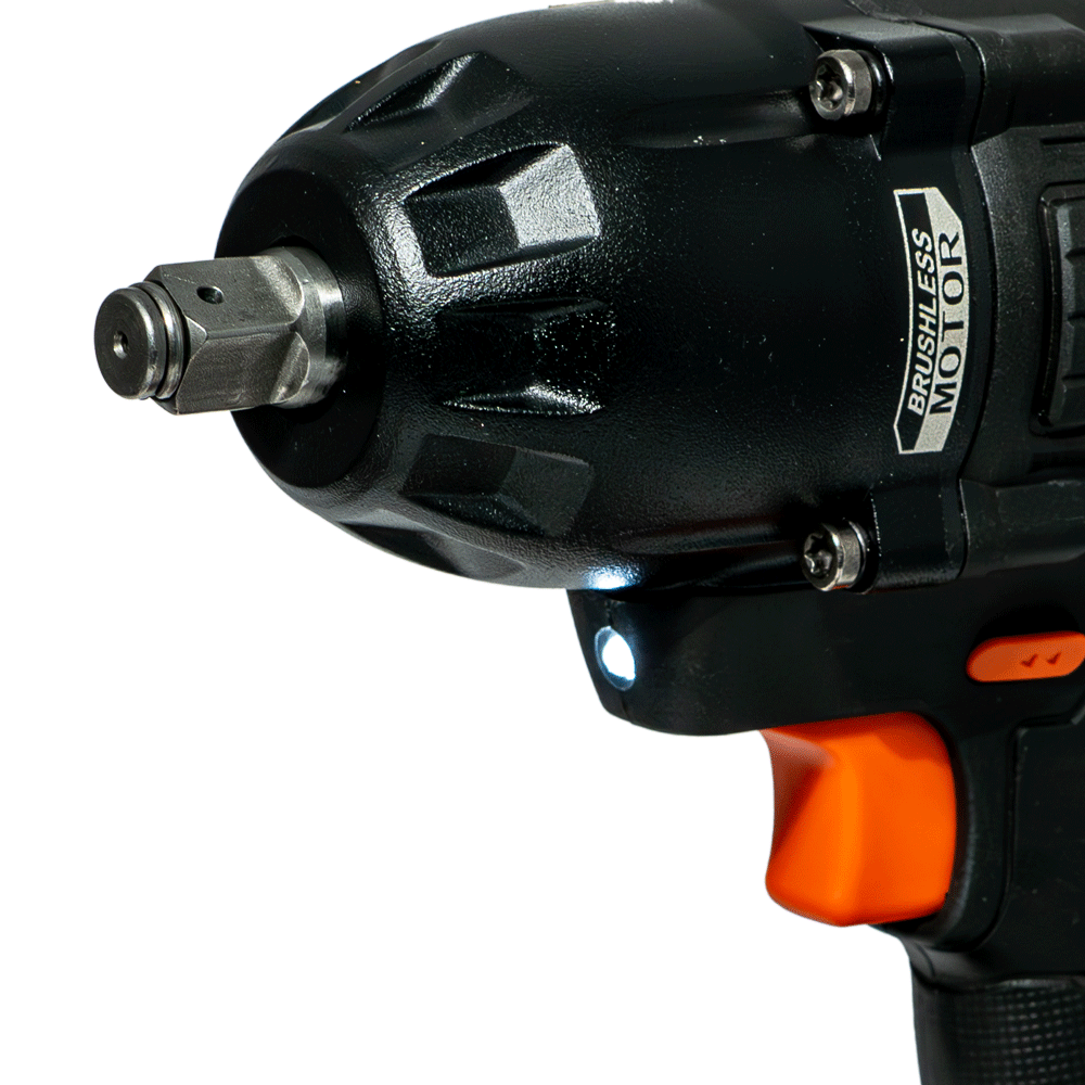 LLAVE DE IMPACTO INALAMBRICA 18 V 750 Nm 4.0 Ah BLACK SERIES Lüsqtoff LIL800-9BK