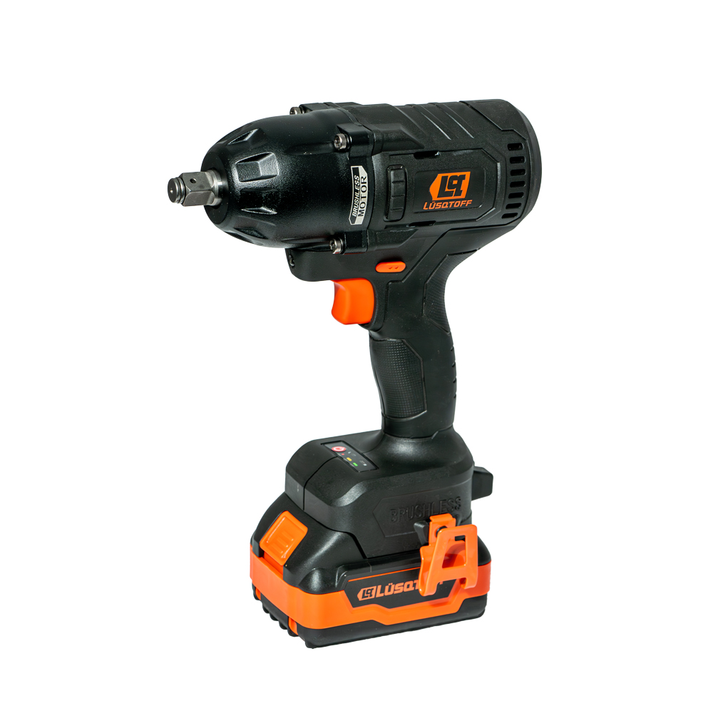 LLAVE DE IMPACTO INALAMBRICA 18 V 750 Nm 4.0 Ah BLACK SERIES Lüsqtoff LIL800-9BK