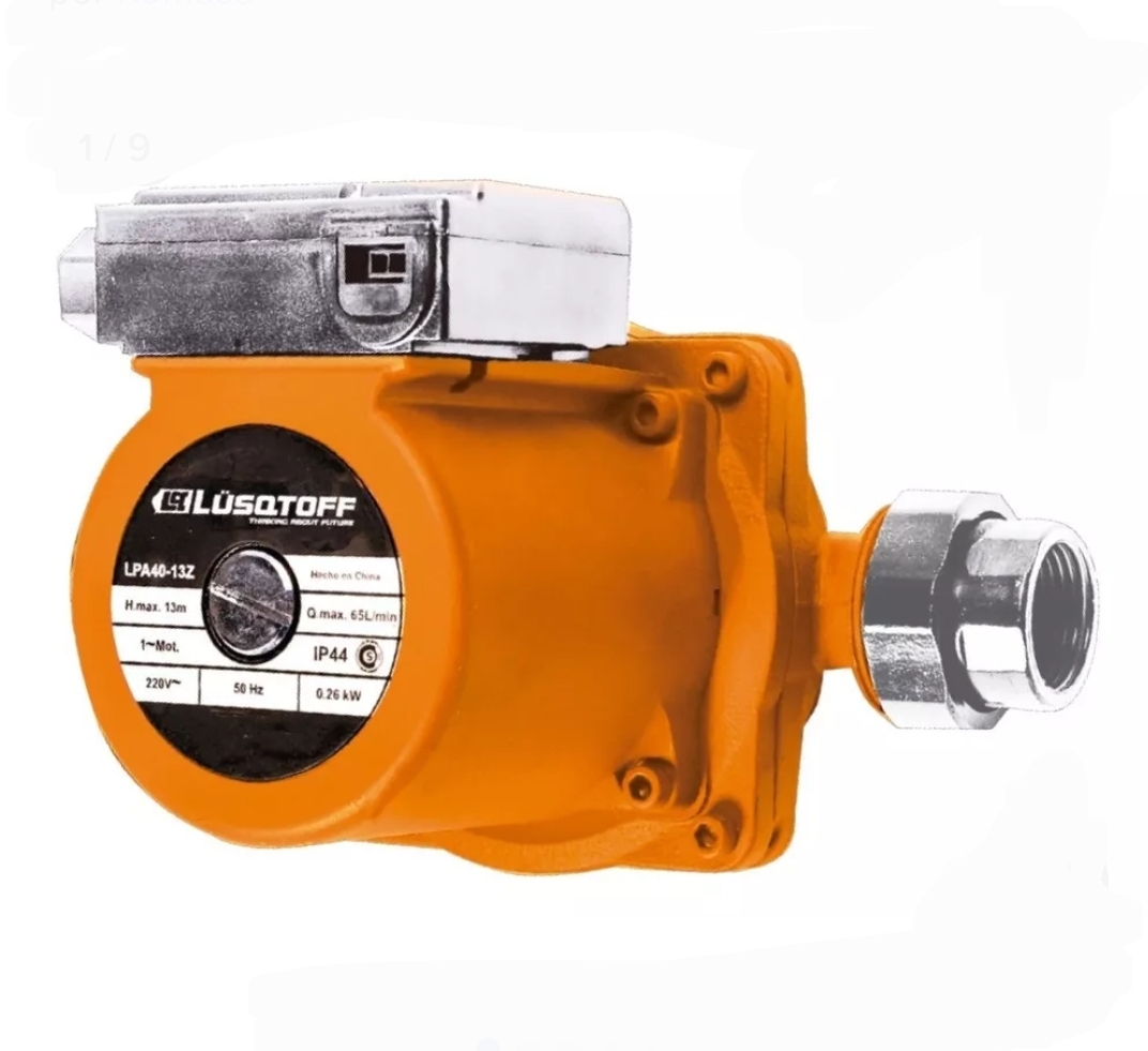BOMBA DE AGUA PRESURIZADORA 4 BAÑOS 260W LPA40-13Z Lüsqtoff LPA40-13Z