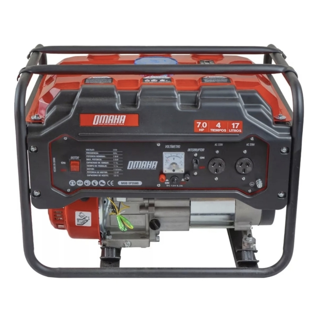 GENERADOR ELECTRICO 3.500Kva 7HP Omaha EP3500