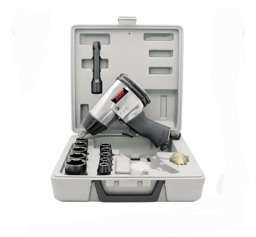 KIT LLAVE DE IMPACTO NEUMATICA 1/2 406Nm Omaha LX-01