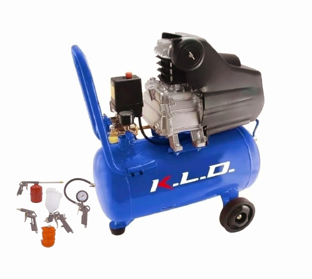 COMPRESOR DE AIRE 50 LITROS CON KIT 2.5HP Varios LKDC050
