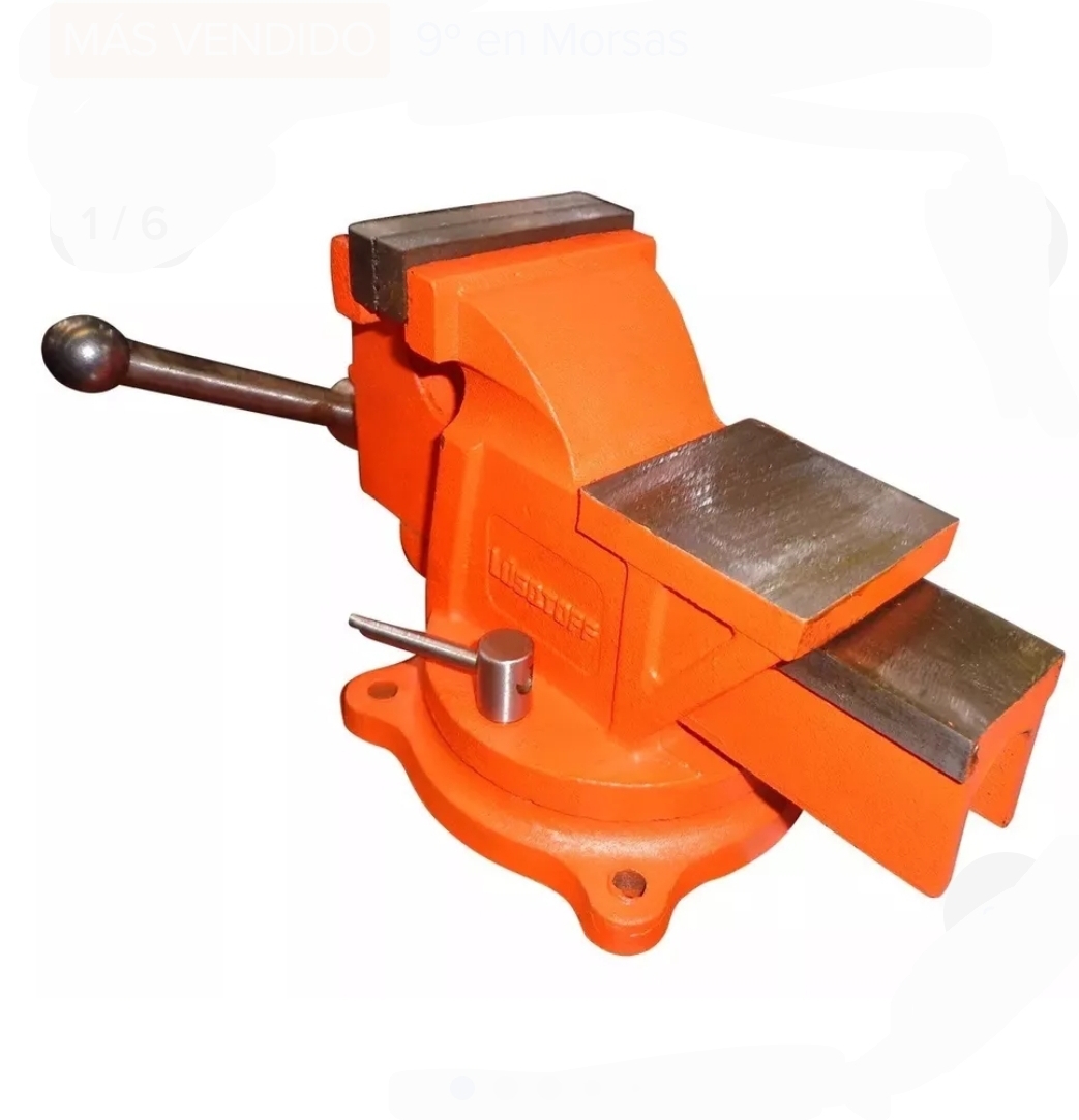MORSA DE BANCO CON BASE GIRATORIA NUMERO 4 LM04 Lüsqtoff LM04