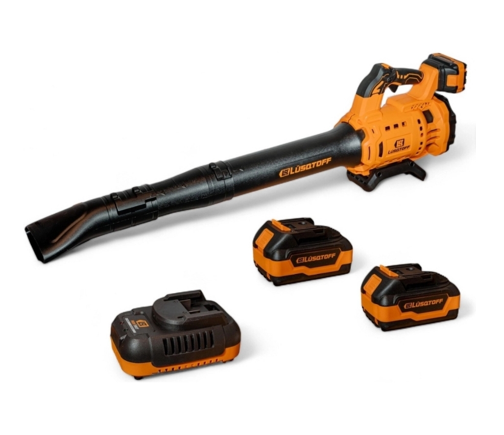 SOPLADOR INALAMBRICO 4.0 Ah BRUSHLESS IRON VOLT Lüsqtoff SPL13-8BK