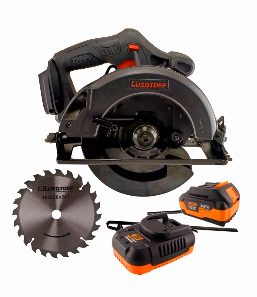 SIERRA CIRCULAR A BATERIA BLACK SERIES 18V 4500 RPM BATERIA Y CARGADOR Lüsqtoff CSL4500-9B