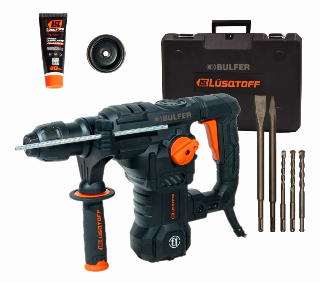 ROTOMARTILLO 1500W 6J SDS PLUS BLACK SERIES Lüsqtoff RML1500-9