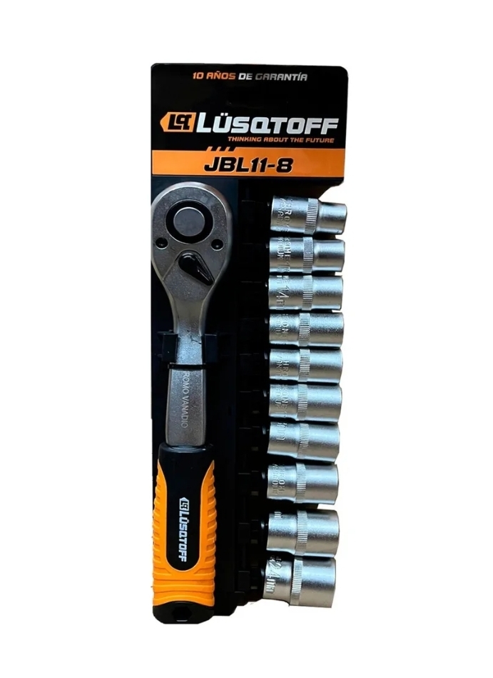 SET JUEGO LLAVE CRIQUE  11 PIEZAS Lüsqtoff JBL11-8