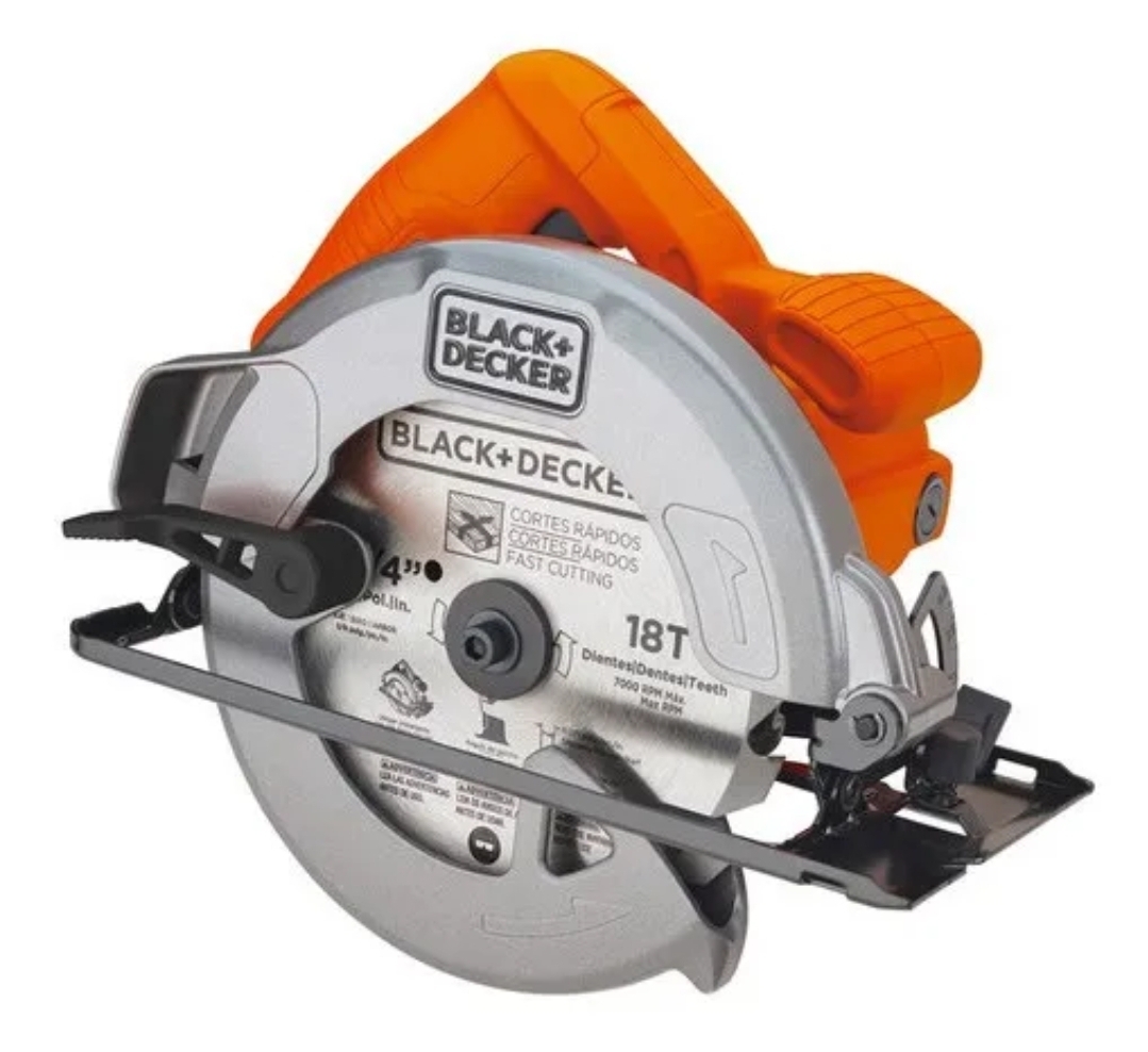 SIERRA CIRCULAR 1400W 185mmcs Black+Decker CS1004