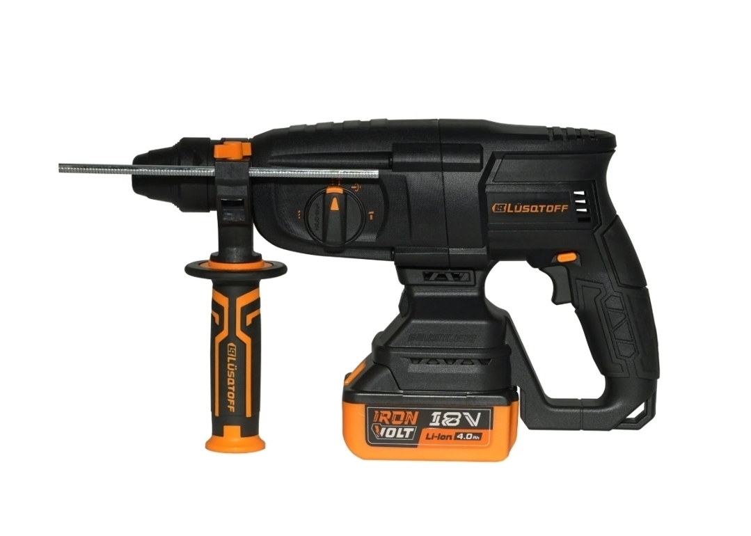 ROTOMARTILLO INALAMBRICO  18V 4.0Ah IRON VOLT BLACK SERIES Lüsqtoff RML4450-9BK