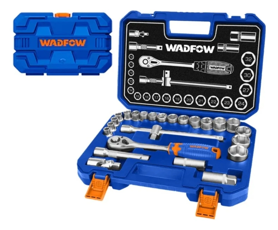 JUEGO DE TUBOS 25 PIEZAS 1/2 10-32mm Wadfow WST2D25