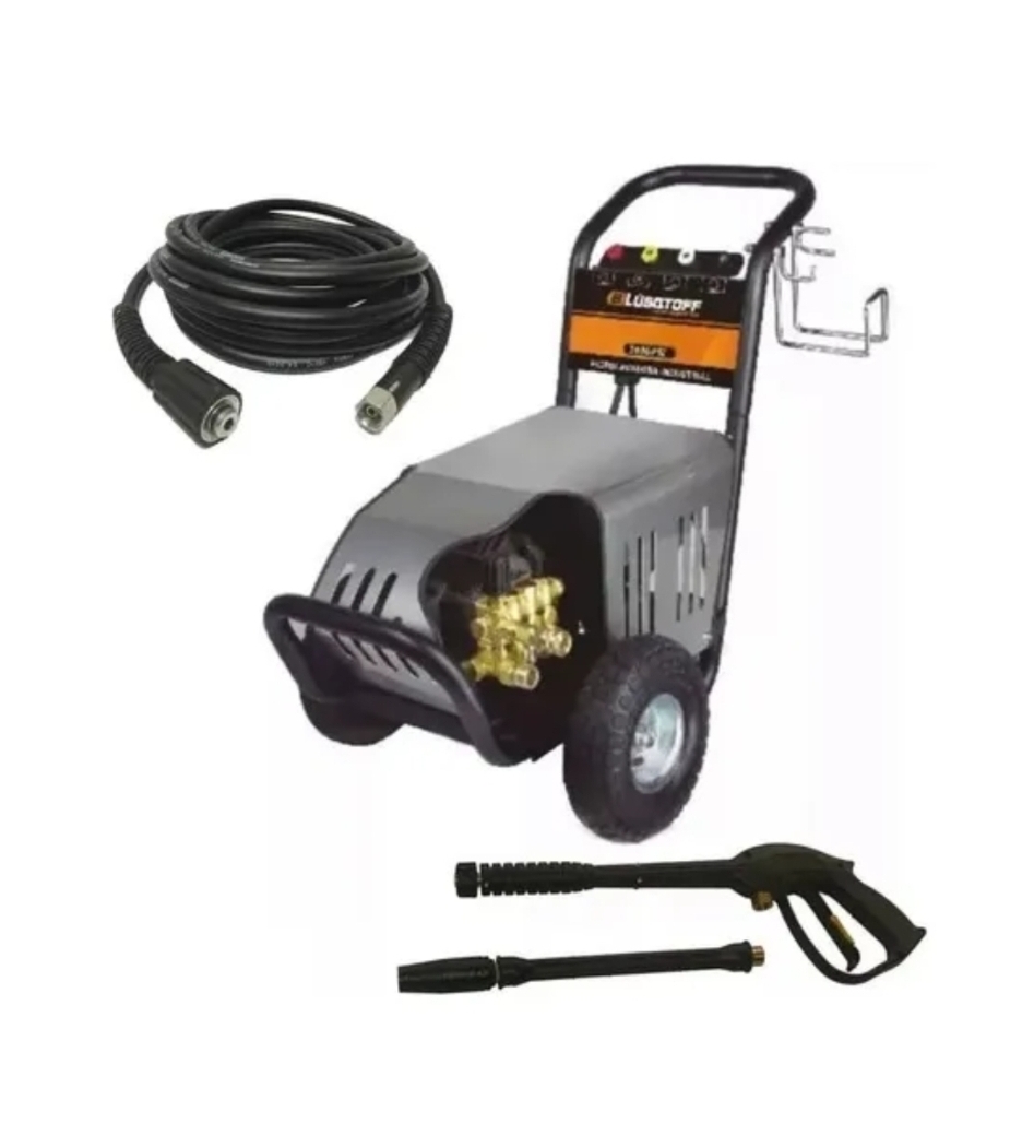 HIDROLAVADORA INDUSTRIAL ELECTRICA 3000W 180BAR 2600Psi Lüsqtoff HL-1500EX