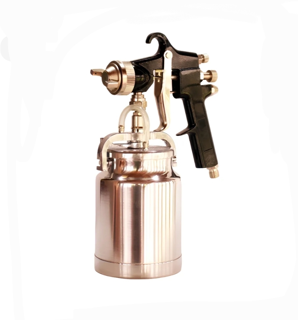 PISTOLA DE PINRTAR BAJA GRAVEDAD TACHO METALICO 1 LITRO 1.8mm Nebraska NEPPQ2UA