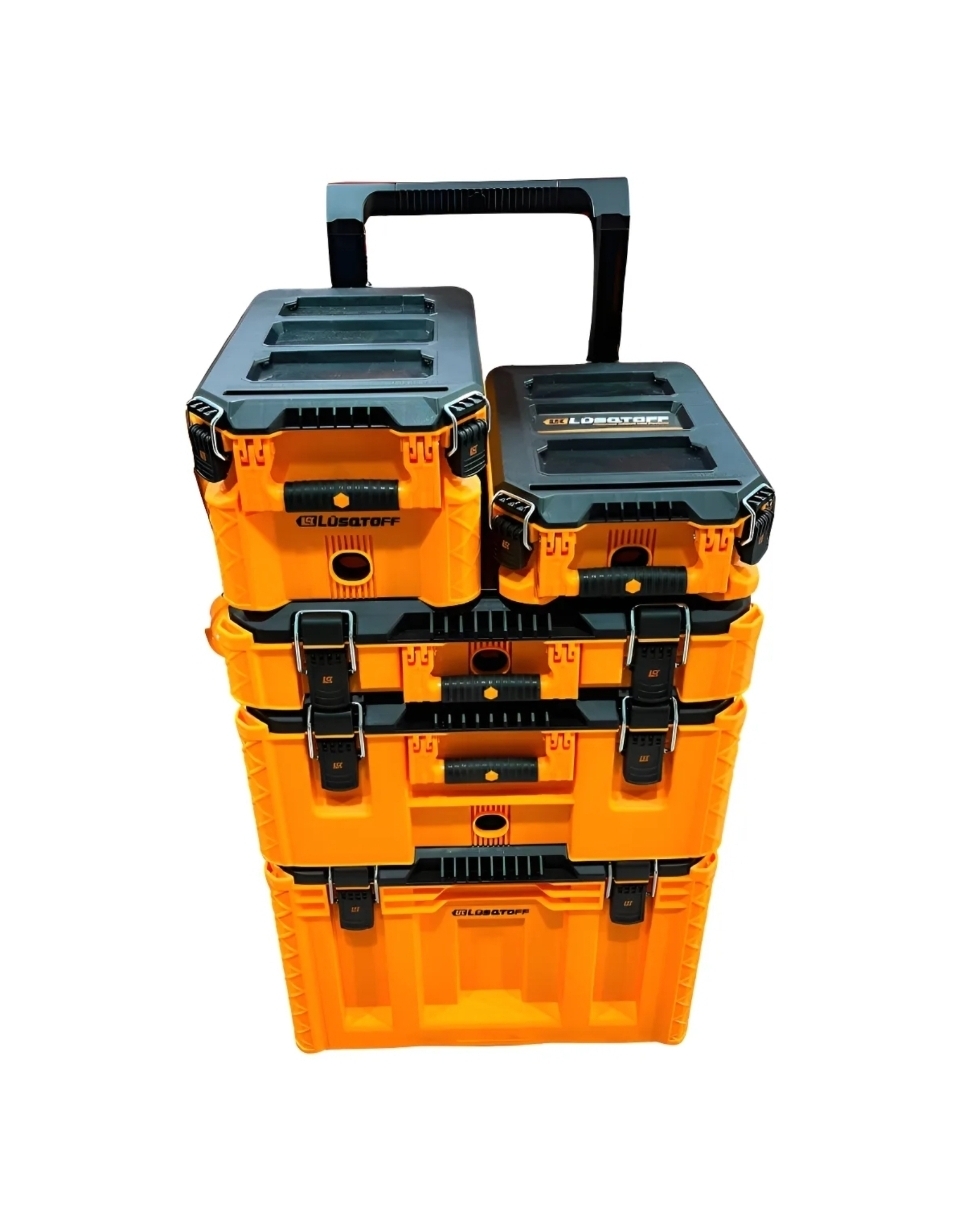CARRO PORTA HERRAMIENTAS ORGANIZADOR 5 MODULOS CON RUEDAS Lüsqtoff LCHP-8