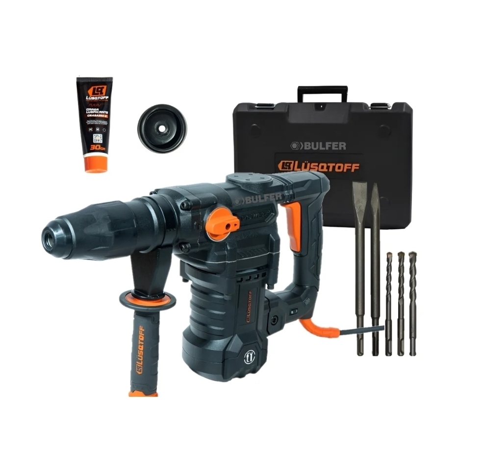 ROTOMARTILLO SDS MAX 1600W  10J 42mm BLACK SERIES Lüsqtoff RML1600-9