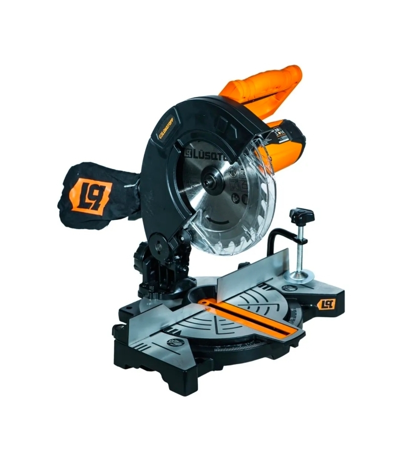 SIERRA INGLETADORA DE BANCO 1250W 210mm + DISCO Lüsqtoff LQI1250-8