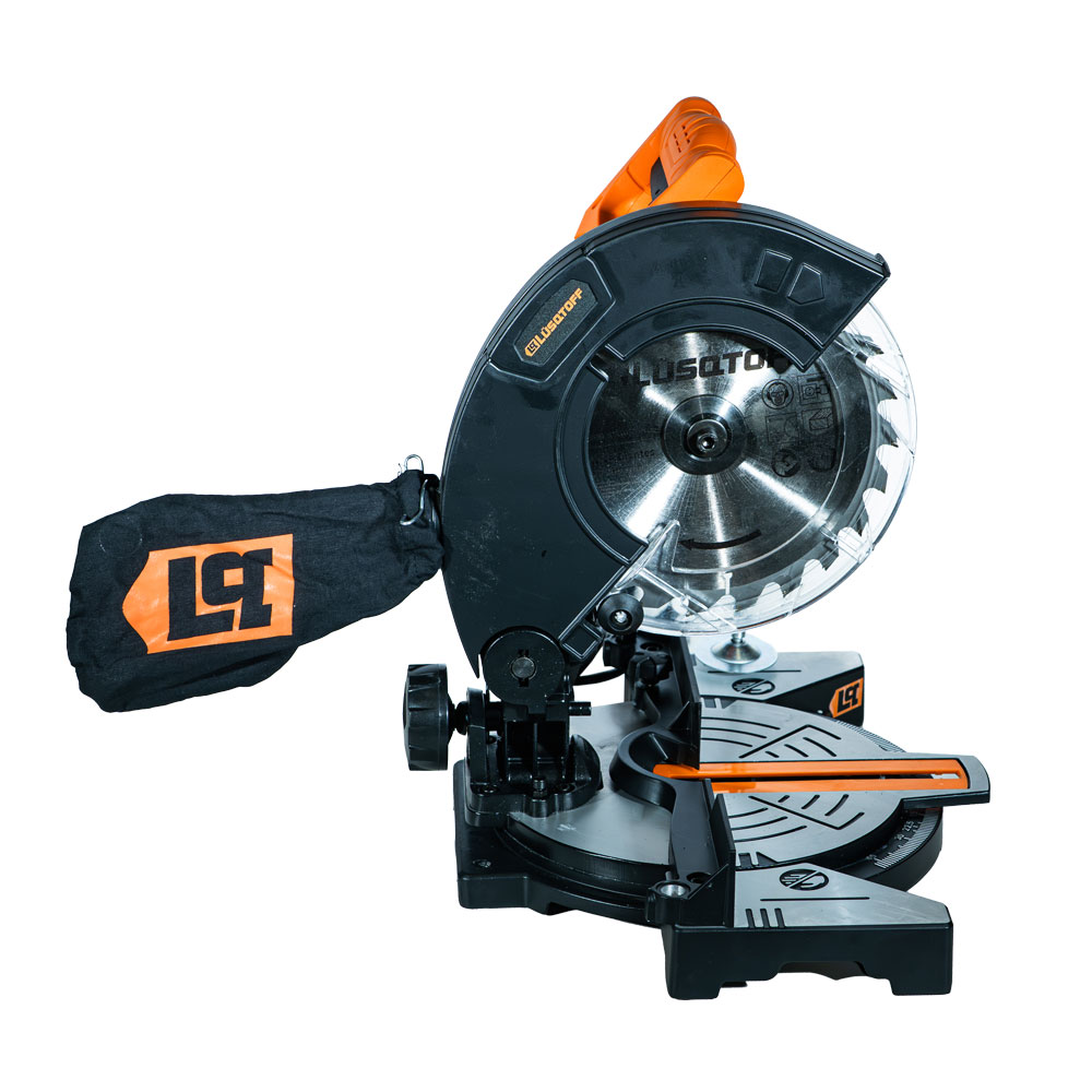 SIERRA INGLETADORA DE BANCO 1250W 210mm + DISCO Lüsqtoff LQI1250-8