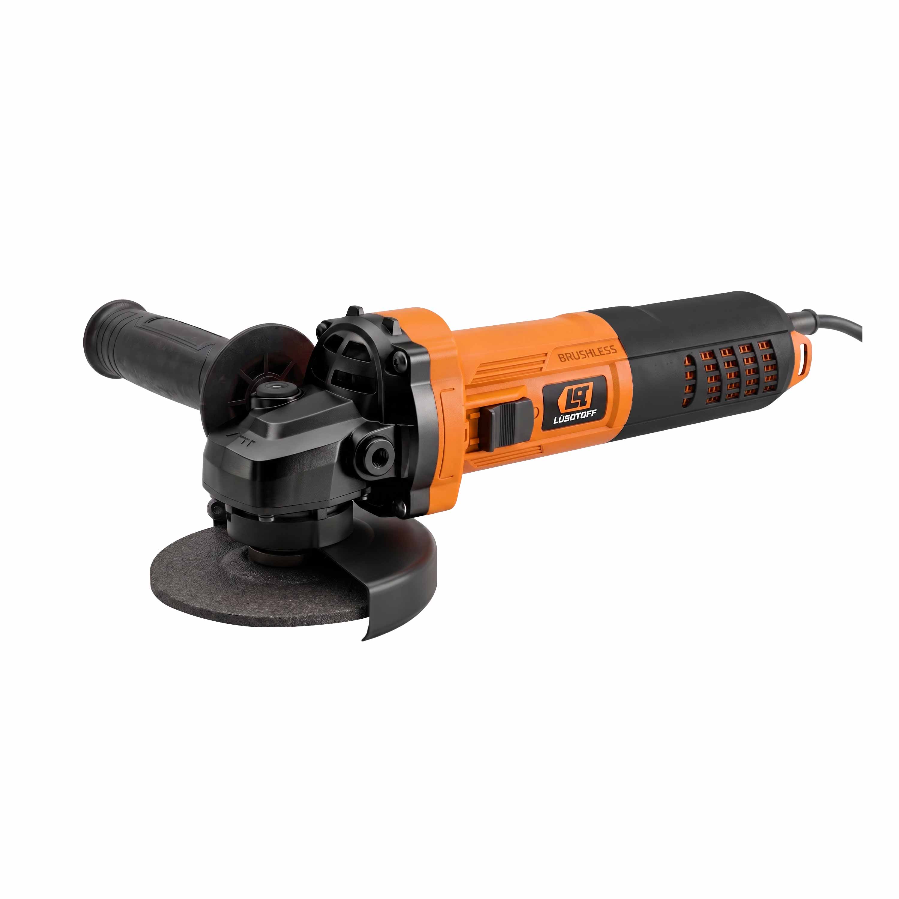 AMOLADORA ANGULAR 115mm 1300W BRUSHLEES PROFESIONAL CON DISCO DE REGALO Lüsqtoff AML1300B-8